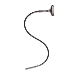 Plastic handle, metal frontplate, steamhose
