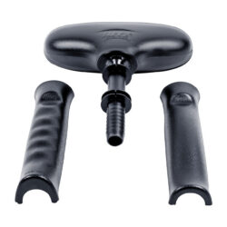 Alternative view of Plastic handle, metal frontplate, 165cm
